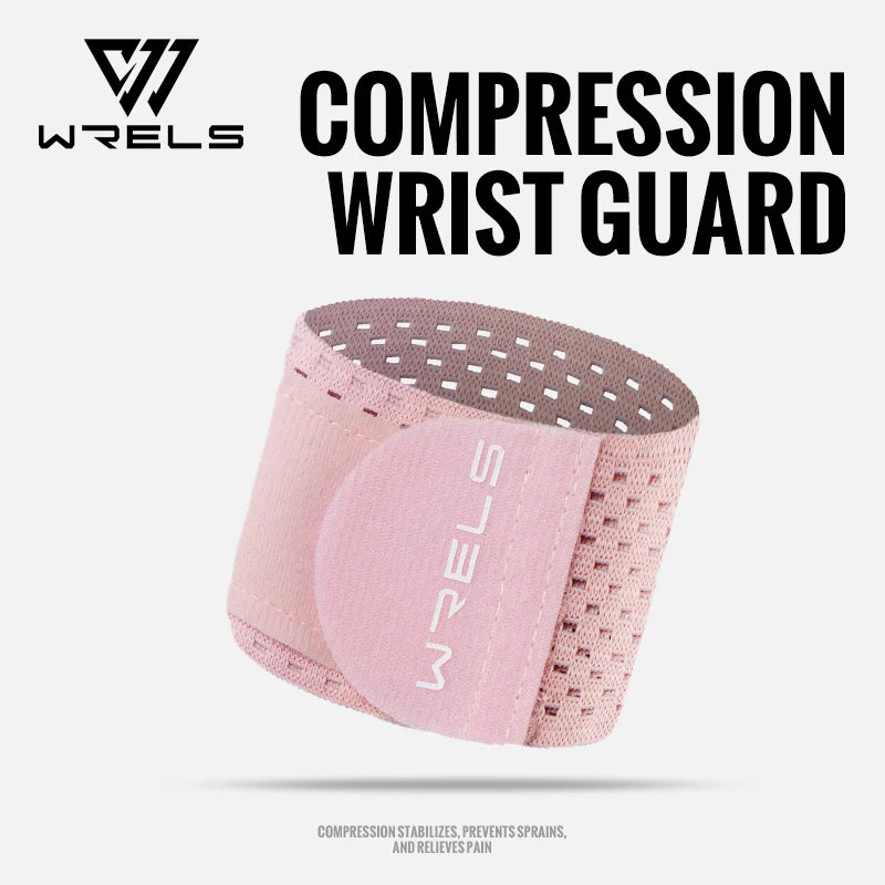WRELS Wrist Support Brace – Breathable Elastic Compression Wrist Wrap for Gym, Fitness, Sports & Weightlifting