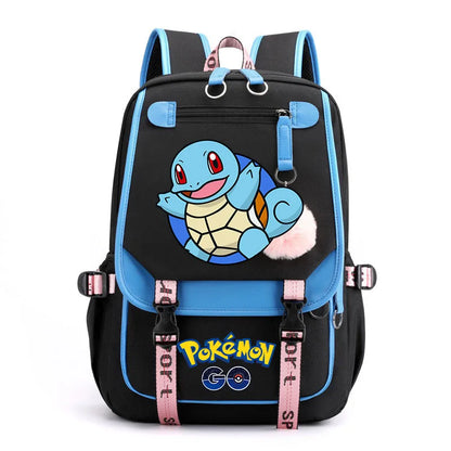 Sac à dos pour enfants grande capacité inspiré des animes | Cartable pour garçons et filles avec compartiment pour ordinateur portable