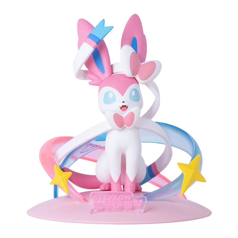 FUNISM Figurines Pokémon Authentiques – Pikachu, Mew, Mewtwo, Gardevoir, Nymphali et Spectrum Jouets Modèles d'Anime à Collectionner
