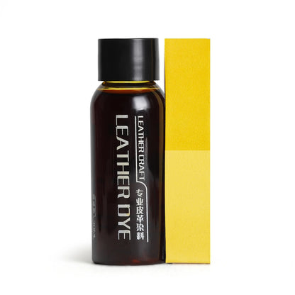 Pigmento para reparación de cuero de 30 ml – Restaurador de color y tinte para cuero curtido vegetal, zapatos, bolsos, muebles y manualidades de cuero.