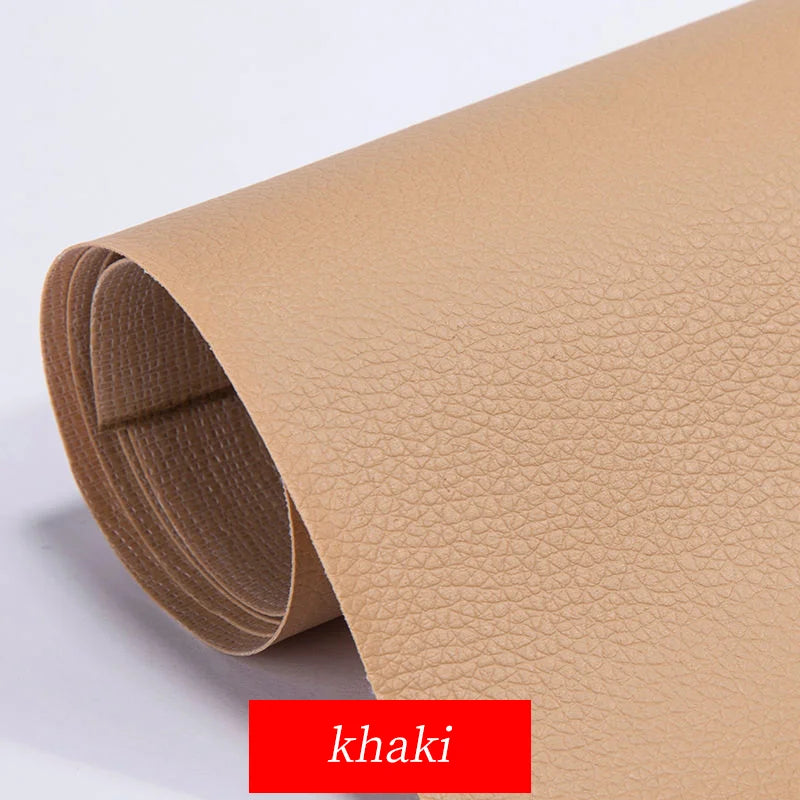 Cinta de reparación de cuero PU impermeable de 50x137cm para sofá, asientos de coche, sillas y muebles