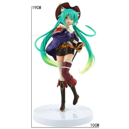 Hatsune Miku Anime Figure – Wedding Dress & Swimsuit Vocaloid PVC Action Figure Collectible Model Toy for Girls Gift