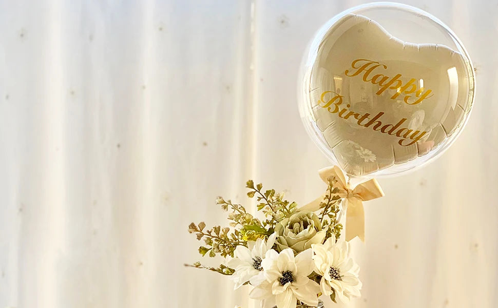 Globos de burbuja transparentes - Globos Bobo grandes transparentes para bodas, cumpleaños y decoraciones de fiesta