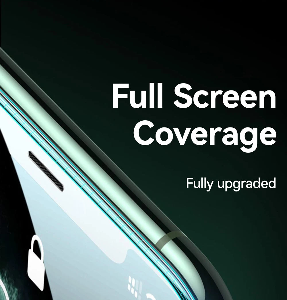 Protector de pantalla de cristal templado HD Joyroom para iPhone series 15, 16 y 17 – Cobertura total (1–3 unidades)