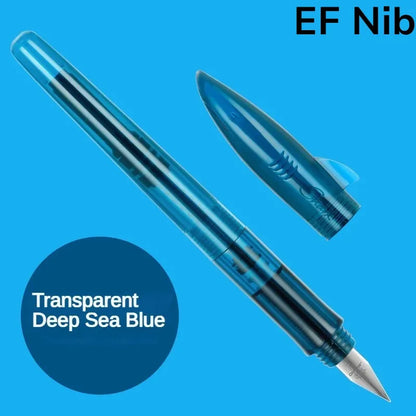 Stylo-plume Jinhao Shark – Stylo-plume à plume fine de 0,5 mm pour la calligraphie, l'écriture, le travail de bureau, les fournitures scolaires et la papeterie étudiante