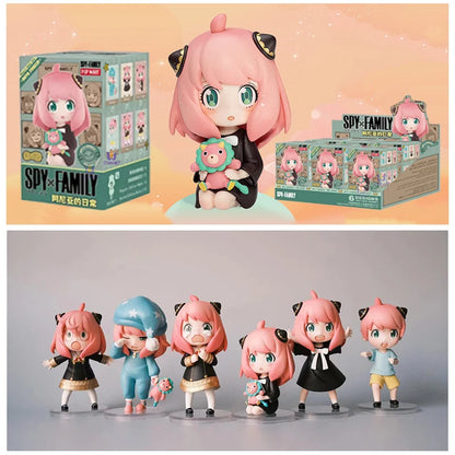 Spy × Family Anya Series Blind Box – Cute Mystery Figure Doll Surprise Box Model Toys for Girls Birthday Gift Collectible