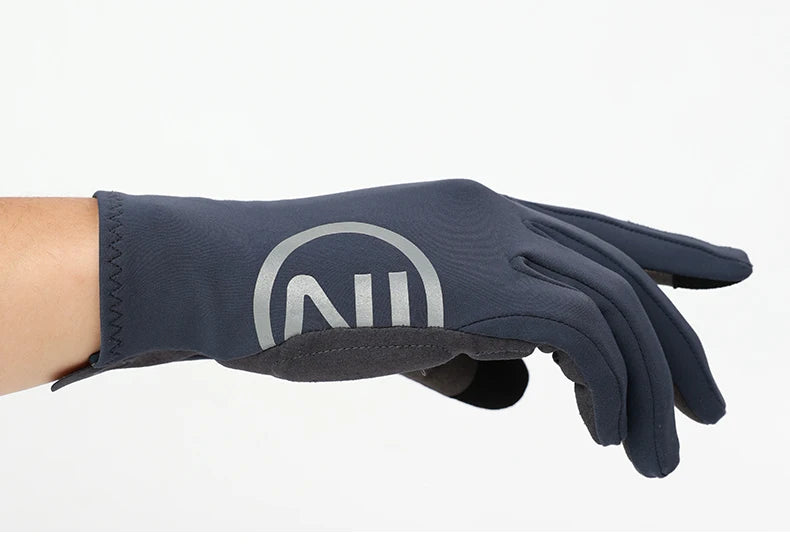 Guantes de ciclismo INBIKE 2024 – Guantes de bici de forro polar con dedos completos y acolchado de gel para hombre, accesorios de invierno con pantalla táctil para ciclismo de carretera y MTB