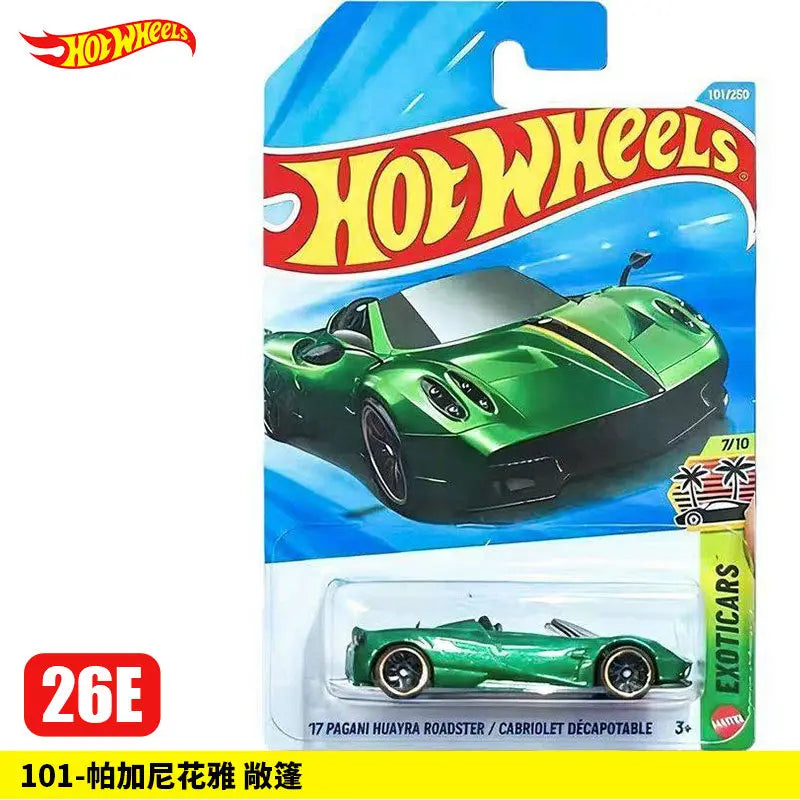 Hot Wheels 1:64 Mainline Series 2026 E Case Diecast Car – Collectible Toy Vehicle Models Featuring Simpsons, Pagani, Audi, Mazda & Dodge