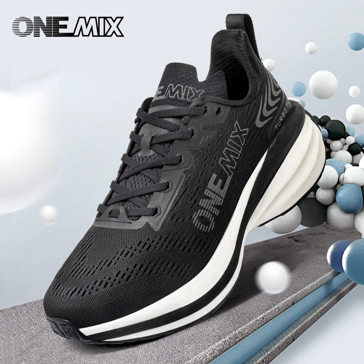 Chaussures de course à coussin d'air pour hommes – Baskets athlétiques en maille respirante, chaussures légères de marche et de sport en extérieur EU 35-47