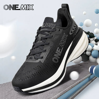 Chaussures de course à coussin d'air pour hommes – Baskets athlétiques en maille respirante, chaussures légères de marche et de sport en extérieur EU 35-47