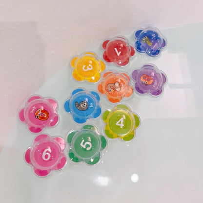 Baby Bath Toys Soft Rubber Floating Car, Boat & Plane Water Squeeze Toys for Toddlers