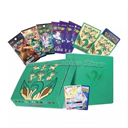 Sylveon, Glaceon, Leafeon, Umbreon, Espeon Caja de Regalo - Chino simplificado