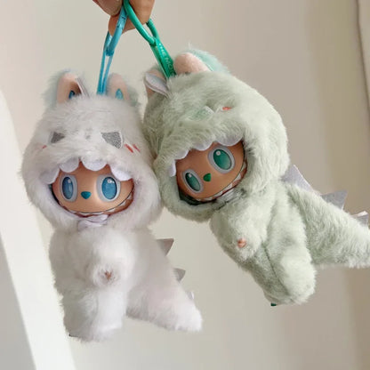 Labubu Doll Clothes Set – 17cm Dinosaur Outfit Accessories for V1 & V3 Figures