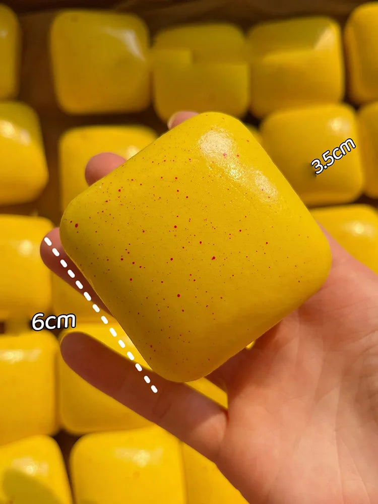 Square Bread Squishy Toy – Slow Rising Stress Relief Fidget Toy for Anxiety & ADHD (Soft Sensory Squeeze Toy)