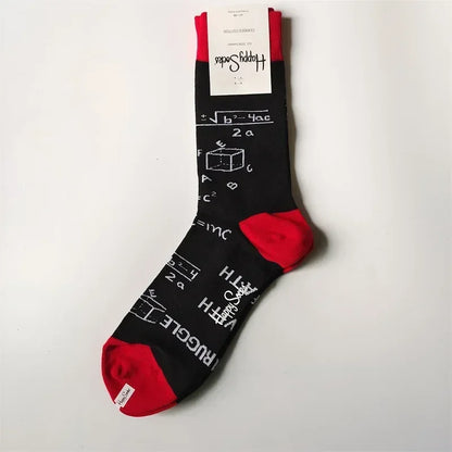 2025 Men’s Classic Crew Socks – Cotton Sports Socks for Comfortable Everyday & Athletic Wear, Sizes 41–46
