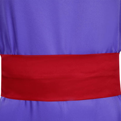 Dragon Ball Gohan Inspired Cosplay Costume – Men’s Jumpsuit Outfit Set with Belt, Shoes & Boots for Halloween, Carnival & Party Roleplay