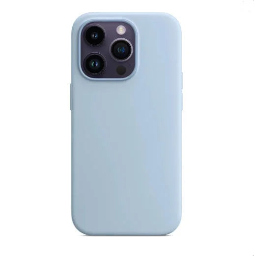 Coque MagSafe en silicone liquide pour iPhone 15 Pro Max – Housse de protection magnétique compatible avec la recharge sans fil