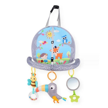 Juguete Colgante para Asiento de Bebé – Sonajero Colgante para Centro de Actividades Infantiles, Juguete Sensorial para Cochecito y Cuna para el Desarrollo Temprano, Juguete para Patadas para Bebés, Regalo para Niños Pequeños y Recién Nacidos