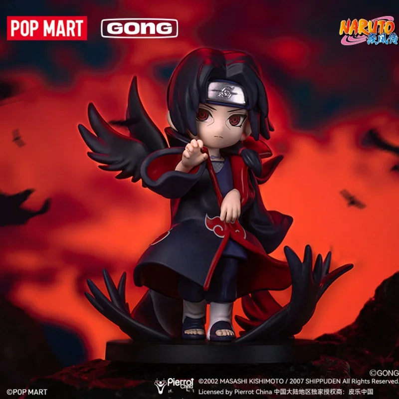 POP MART GONG Naruto Shippuden Akatsuki Arc Series – Mystery Blind Random Box Action Figure, Collectible Toy & Surprise Gift