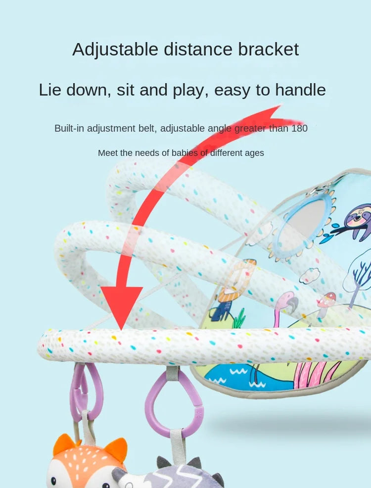 Juguete Colgante para Asiento de Bebé – Sonajero Colgante para Centro de Actividades Infantiles, Juguete Sensorial para Cochecito y Cuna para el Desarrollo Temprano, Juguete para Patadas para Bebés, Regalo para Niños Pequeños y Recién Nacidos
