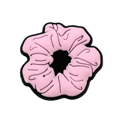 1/30PCS Girls' Shoe Charms – Flower, Perfume, Piano & Cassette Clog Pins in Pink, Cute Shoe Decorations for Women & Kids