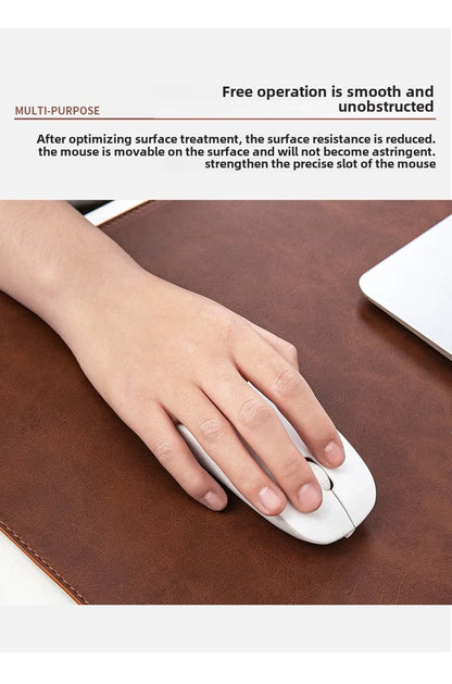 Waterproof PU Leather Desk Mat - Large Non-Slip Mouse Pad & Keyboard Desk Protector for Laptop, Office & Gaming