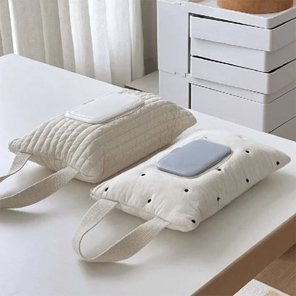 Distributeur de mouchoirs pour poussette – Boîte à mouchoirs portable pour voiture et organiseur de serviettes en papier pour poussettes, sacs à langer et voyages