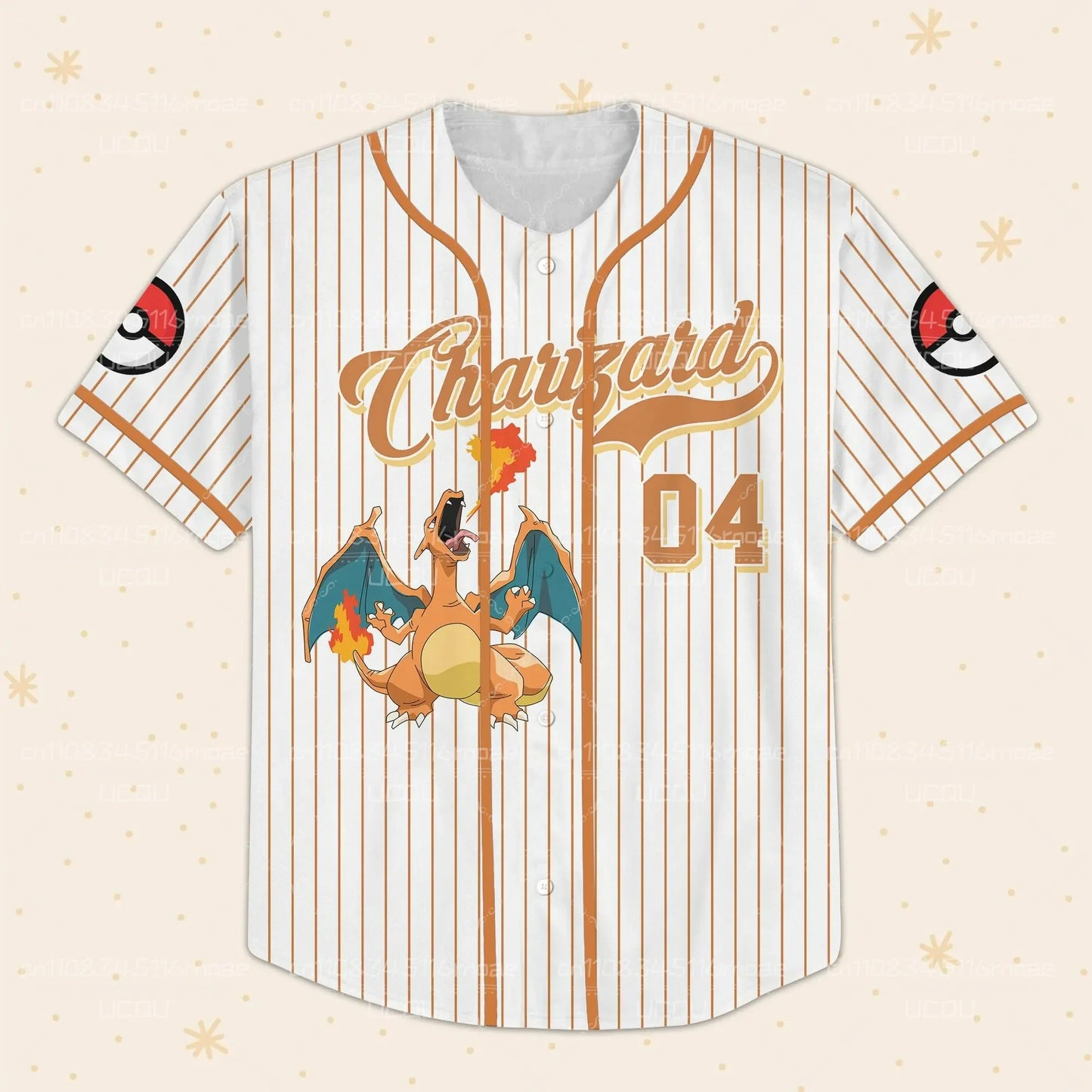 Veste de Baseball Unisexe Imprimée en 3D Style Anime Été 2026 | Mignonne Décontractée Respirante Streetwear