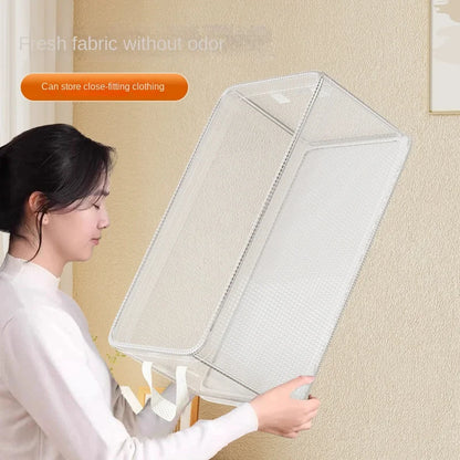 Transparent PVC Storage Box – Waterproof Underwear Organizer Basket with Solid Steel Frame for Home, Bedroom & Dormitory Organization