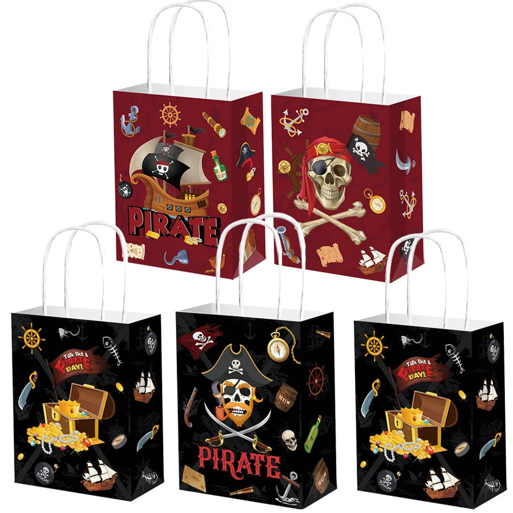 Bolsas de regalo de papel kraft de 5/10/25/50 piezas con asas – Bolsas de regalo y dulces de 10 colores para cumpleaños, bodas, baby showers y empaques de regalo