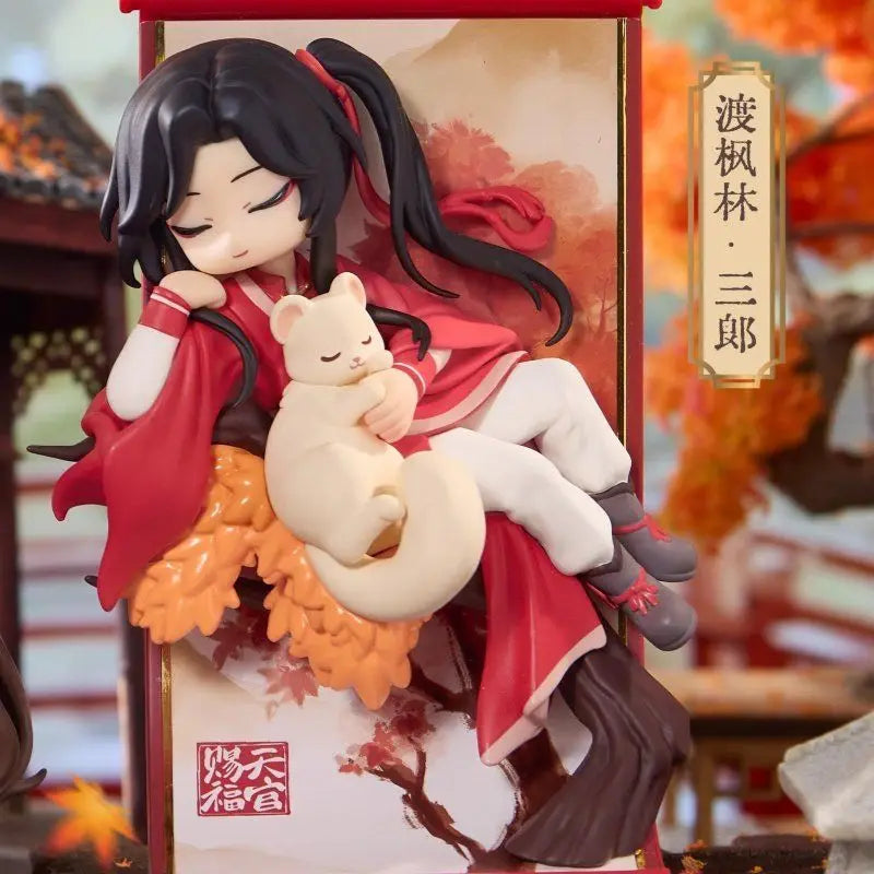 Heaven Official’s Blessing Scroll Series – Xie Lian & Hua Cheng Magnetic Sticker Blind Box, Anime Figure Ornament & Collectible Toy