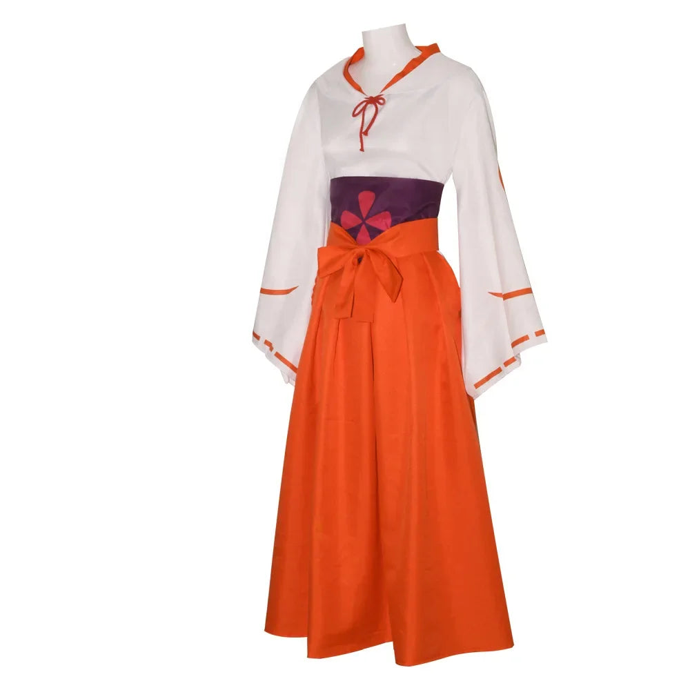 Two-Dimensional Anime Kimono Cosplay Clothing – Traditional Japanese Style Costume Outfit for Halloween, Convention & Party Wear