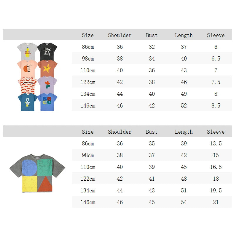 Camiseta de algodón con dibujos animados para niños 2025 – Top de manga corta estilo coreano de primavera-verano para bebés niños y niñas, ropa exterior informal para uso diario.
