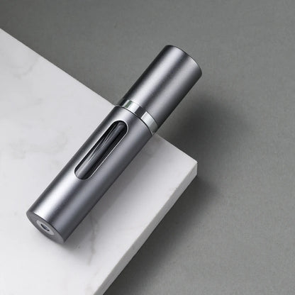 Frasco de Perfume Recargable de Vidrio de 8 ml – Mini Atomizador Portátil para Fragancias, Aceites Esenciales, Cosméticos, Viajes y Contenedores de Almacenamiento de Belleza DIY