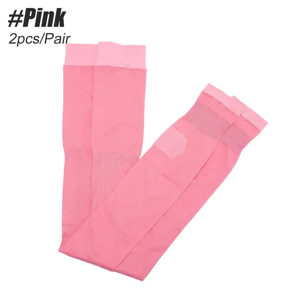 Open Toe Compression Socks – Calf Support Sleeves for Men & Women (Running, Cycling & Sports Recovery)