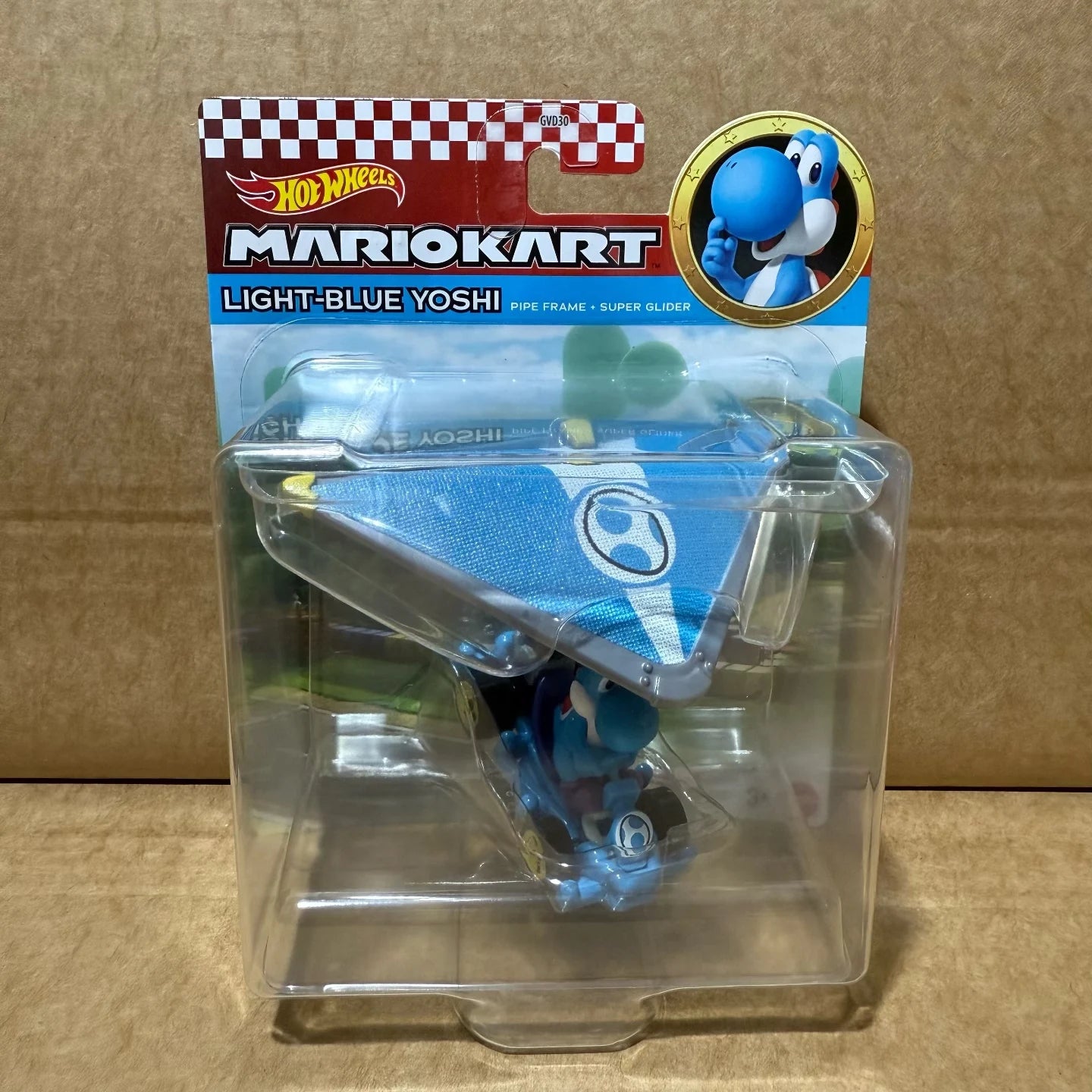 Hot Wheels Mario Kart Moto volante Personnage-véhicule – GVD30 Véhicule de collection pour enfants et collectionneurs