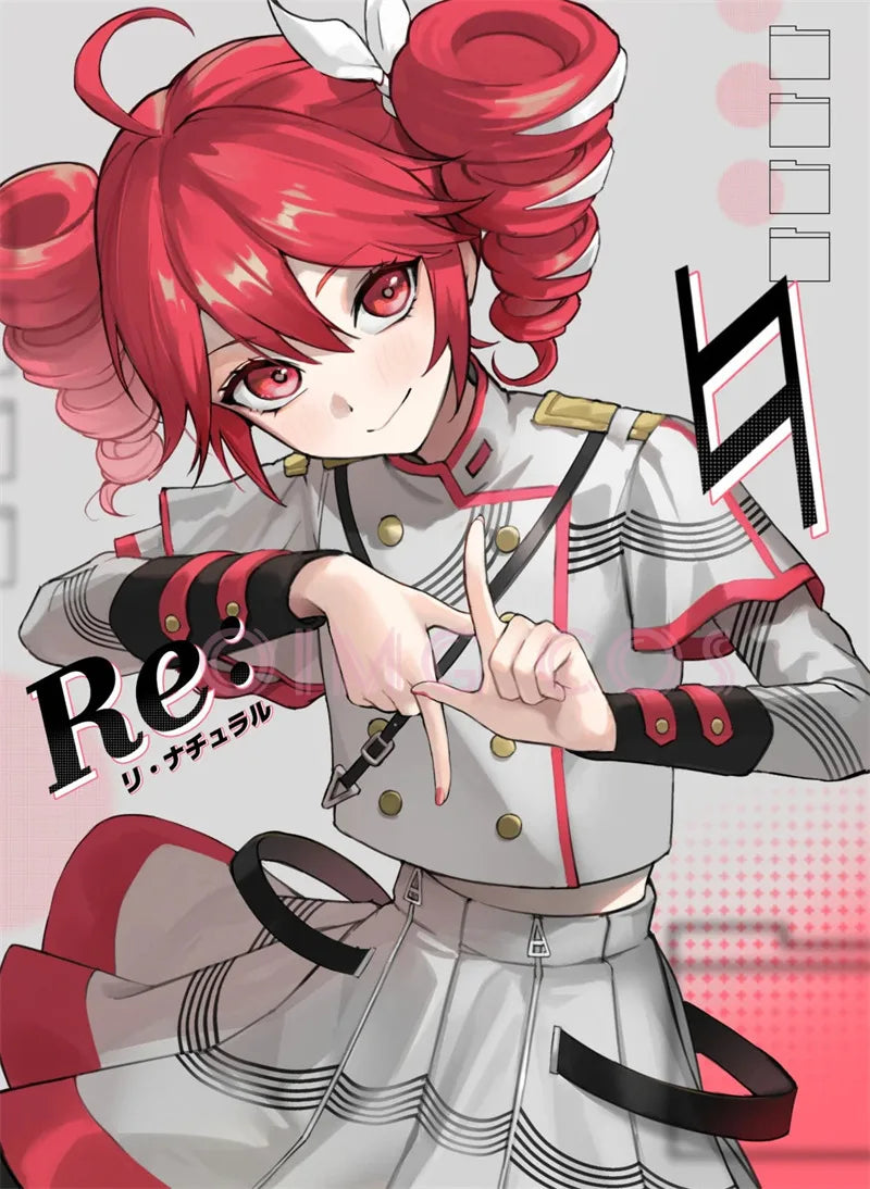 Kasane Teto Cosplay Costume – Adult Carnival Anime Uniform (Halloween Masquerade Outfit)