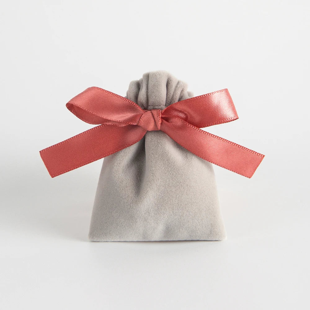10 Bolsas de Terciopelo con Cordón – Bolsitas de Regalo con Cinta 10x12cm para Empaque de Joyas, Recuerdos de Boda, Almacenamiento de Viaje y Dulces