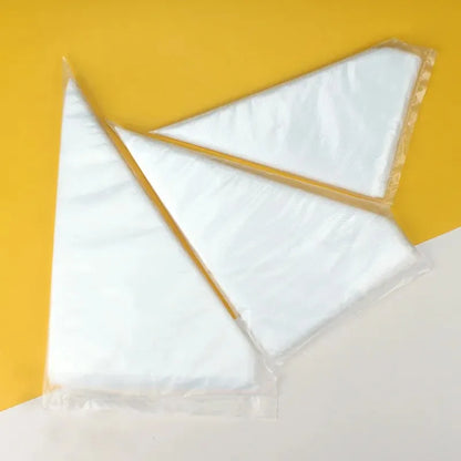 Disposable Piping Bags – Cake Decorating Pastry Bags, Cream Icing Frosting Tools, Cookie & Cupcake Baking Accessories, Kitchen Decorating Supplies 20-200pcs