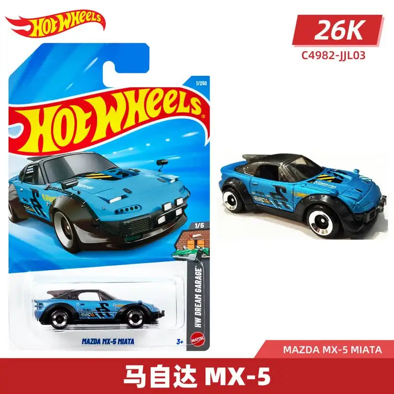 Hot Wheels C4982 Lote 2026K Coche de metal a escala 1:64 – Ferrari, BMW, Nissan GT-R, Supra y F1, Juguete coleccionable de aleación en miniatura