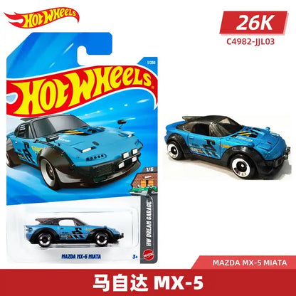 Hot Wheels C4982 Lote 2026K Coche de metal a escala 1:64 – Ferrari, BMW, Nissan GT-R, Supra y F1, Juguete coleccionable de aleación en miniatura