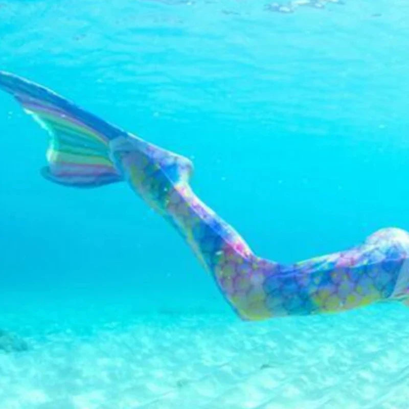 Mermaid Tail Swimsuit Costume – Mermaid Cosplay Fantasy Swimwear for Girls, Kids & Adults, Birthday Gift with Optional Monofin