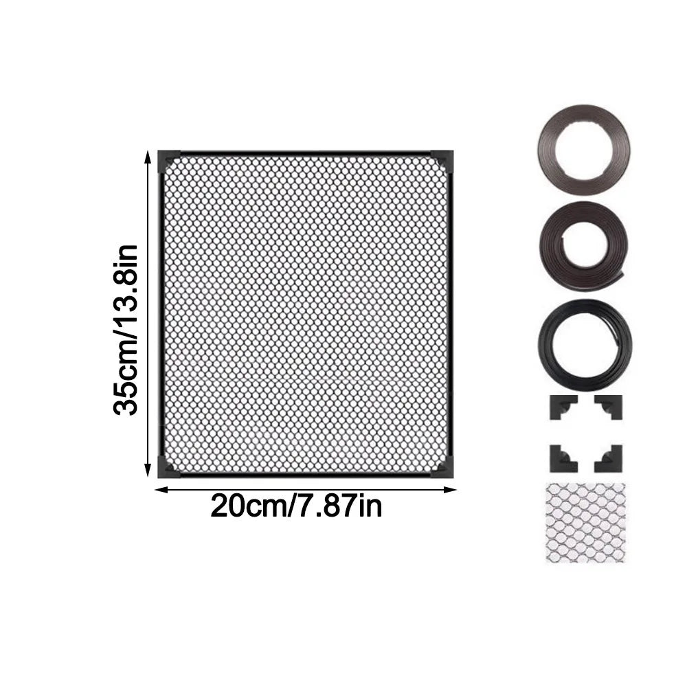 Magnetic Fish Tank Lid Cover – Sturdy DIY Mesh Aquarium Cover with Easy Installation for Fish & Turtle Tanks, Protective Net Lid
