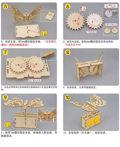 Kit d'expériences scientifiques à faire soi-même pour enfants – Jouet éducatif STEM, ensemble d'apprentissage scientifique pratique, projet artisanal d'assemblage technologique pour étudiants, cadeau d'apprentissage créatif