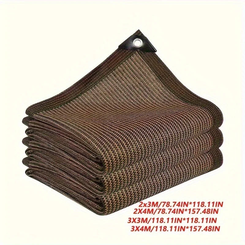 Voile d'ombrage anti-UV – Tissu d'ombrage robuste pour jardin, patio et serre