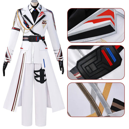 Love and Deepspace Caleb Inspired Cosplay Costume – Farspace Colonel Female Uniform Outfit for Women Halloween, Carnival & Party Roleplay