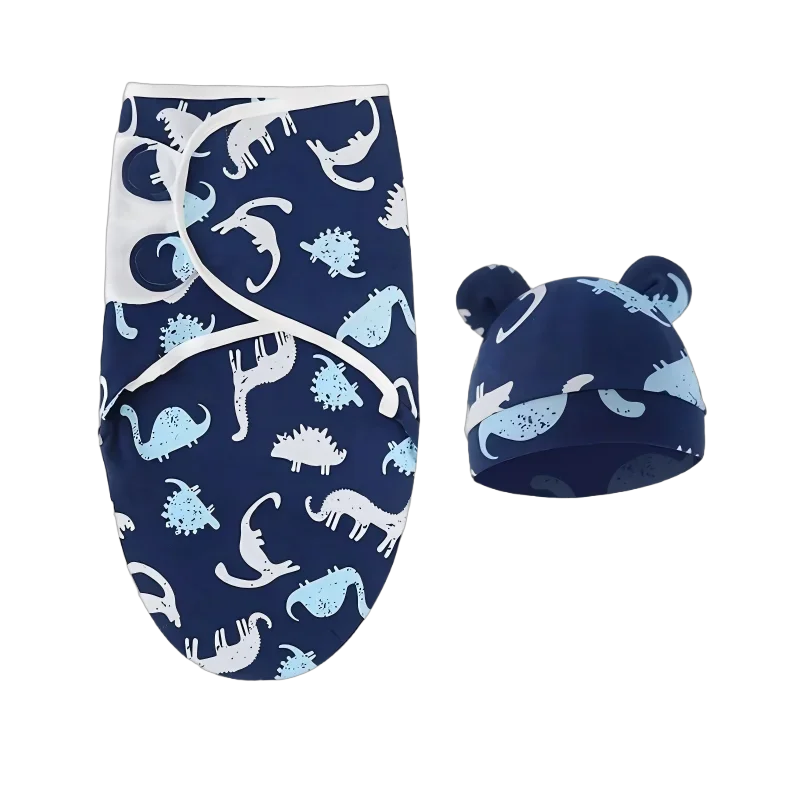 Soft Baby Swaddle Wrap – Warm Cotton Newborn Cocoon Blanket for Infants, Cozy Baby Wrap & Sleeping Blanket