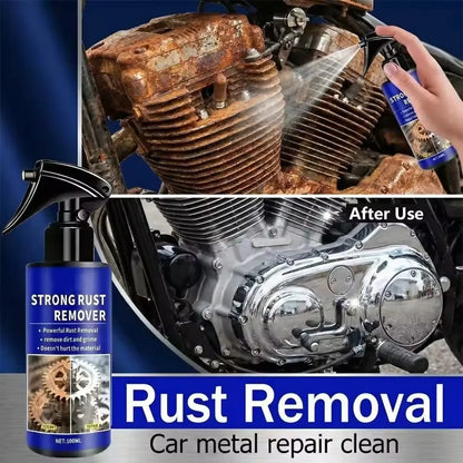 Automotive Rust Remover Spray – Fast-Acting Metal & Iron Rust Cleaner for Car Parts, Exhaust Pipes, Tools & Stain Removal