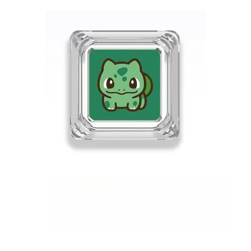 Pokémon Transparent Backlit Keycaps – Cute Custom Crystal Keycaps for Mechanical Keyboard (MX Switch Compatible)