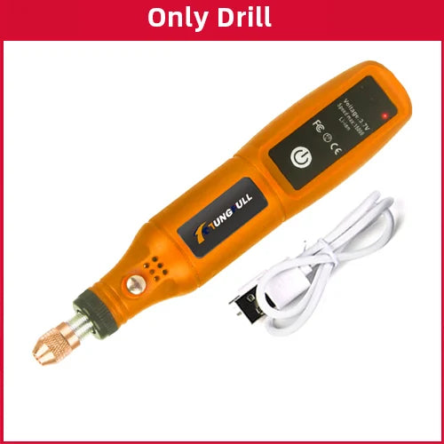 Mini Rotary Tool USB Engraver – Rechargeable Cordless Grinder Drill for DIY Carving, Polishing & Crafts